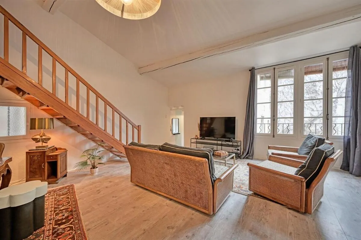 Apartmán Pop Chartreuse - Ac - Wifi - Historic Center Villeneuve-lès-Avignon Francie